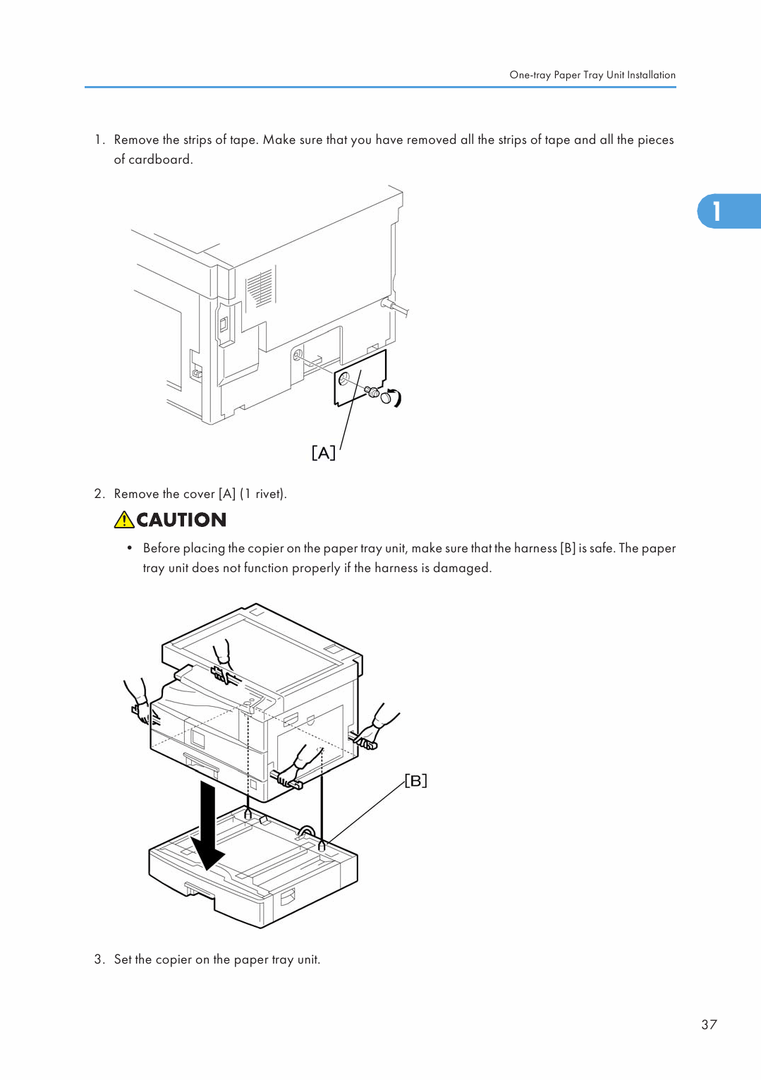 RICOH Aficio MP-1810L MP1810LD B282 B283 Service Manual-2